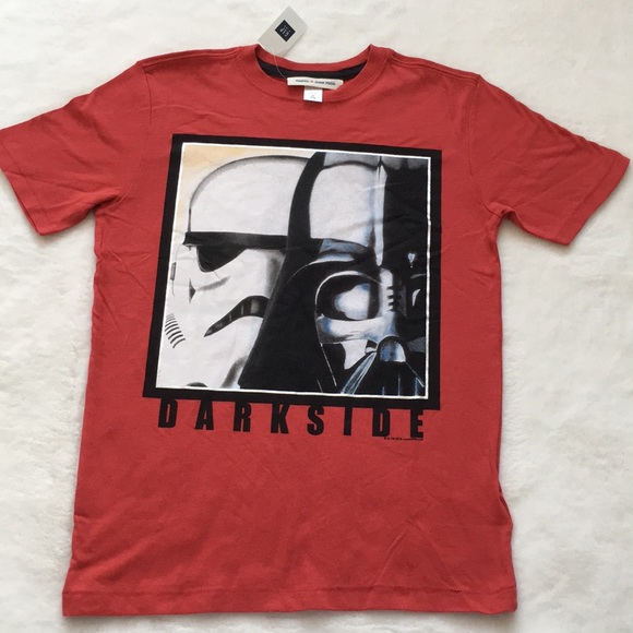 New Gap Darkside t-shirt, size M (8-9) - Picture 1 of 3